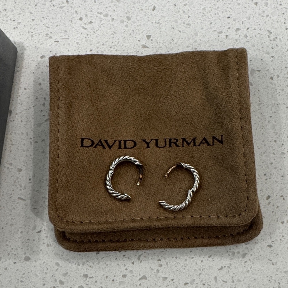 David yurman huggie earrings
